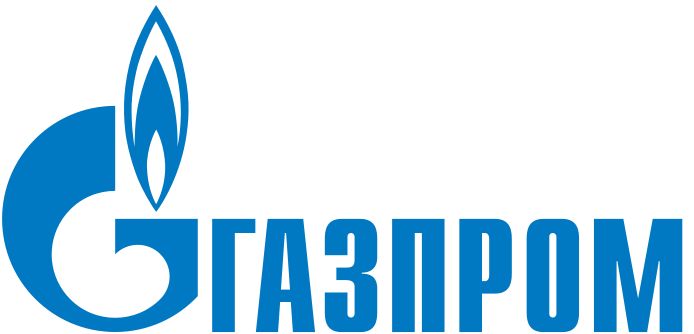 Логотип фирмы Газпром